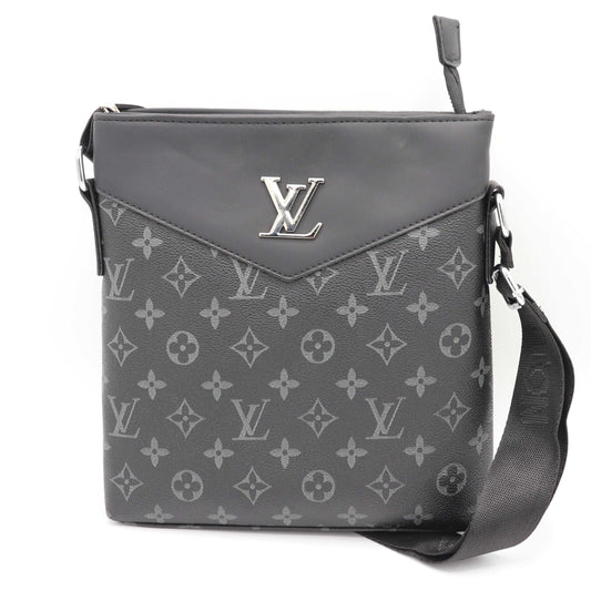 LV Louis Vuitton Imported Shoulder Bag 8012-Black