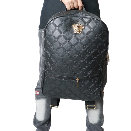 Versace Bag Pack For Men 15164R-Black