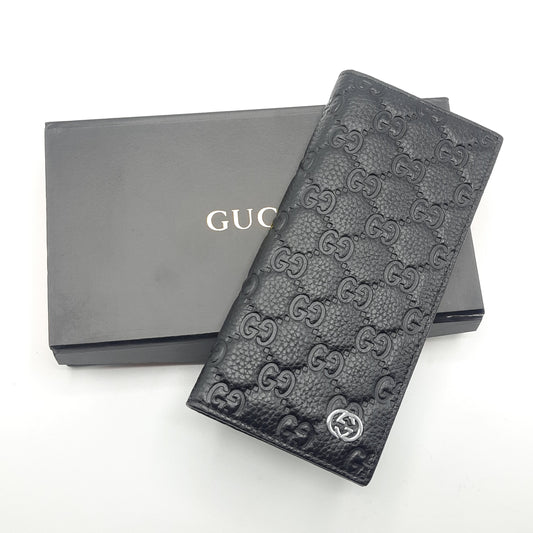 Classic Bi-Fold  Gu.ci Wallet With Box 80293C