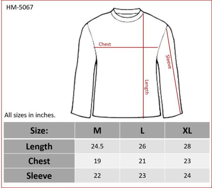 T-shirts For Men Winter Wear Ultra Stretchable Fabric HM-5067