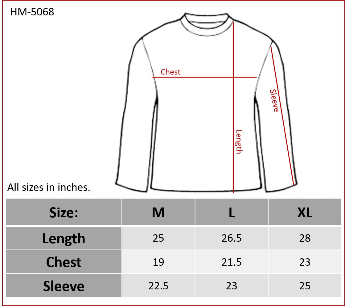 T-shirts For Men Winter Wear Ultra Stretchable Fabric HM-5068