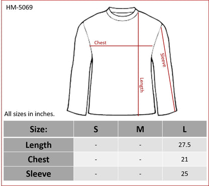 T-shirts For Men Winter Wear Ultra Stretchable Fabric HM-5069