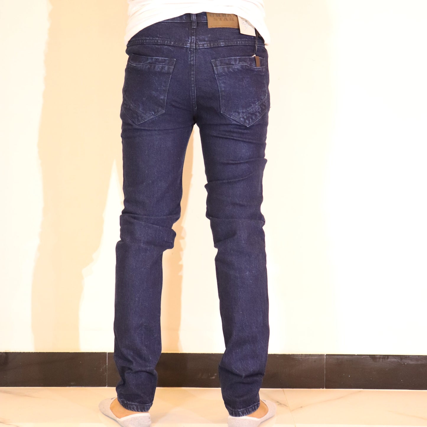 Dark Blue Jeans Pant For Men Casual Wear #5110