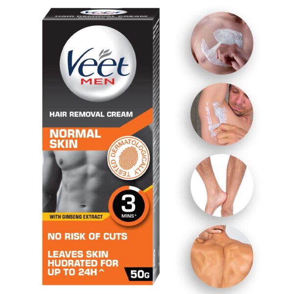 Veet Men Hair Removal Cream For Normal Skin 50G