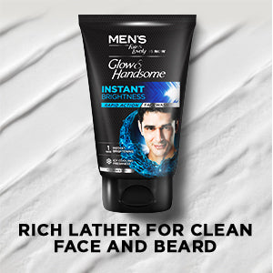 Men’s Fair & Lovely Glow & Handsome Instant Brightness Rapid Action Facewash