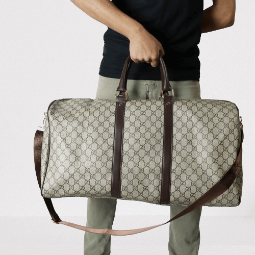 Gucci Imported Men's Travel luggage Handbag G-Tb-03