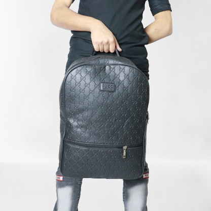 Gucci Bag Pack For Men 15164E-Black