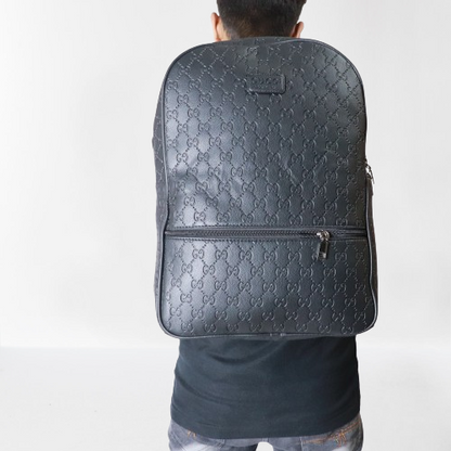 Gucci Bag Pack For Men 15164E-Black