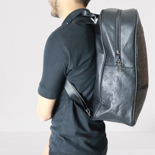 L,V Imported Bag Pack Monogram Palm Springs For Men 15164B-Black