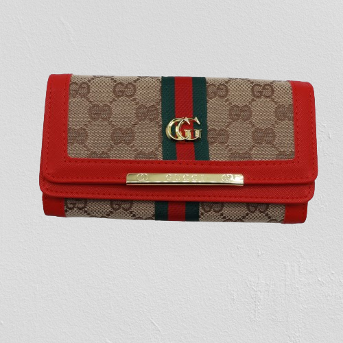 Stunning Gu.ci Wallet for Ladies 108-Red