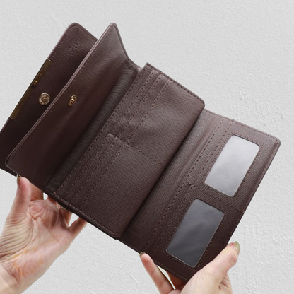 Stunning Gu.ci Wallet for Ladies 108-Coffee