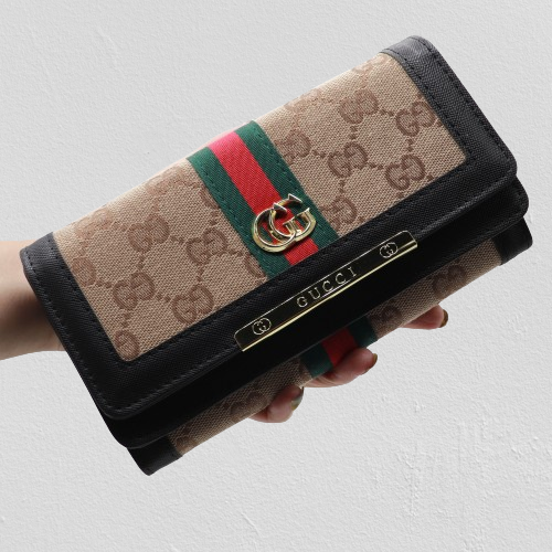 Stunning Gucci Wallet for Ladies 108-Black