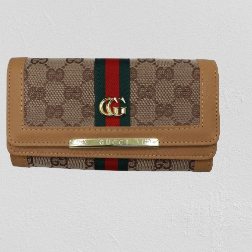 Stunning Gu.ci Wallet for Ladies 108-Apricot