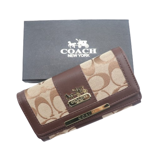 New Arrival Coa.ch Wallet for Women 991-Coffee