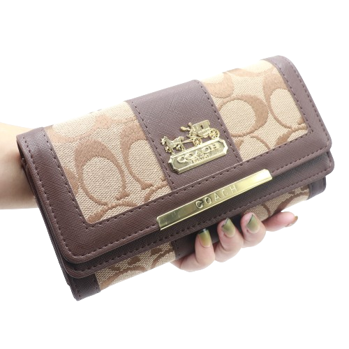 New Arrival Coa.ch Wallet for Women 991-Coffee