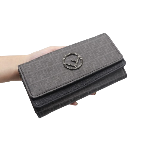 Fashion Fendi Wallet for Women 883- Black