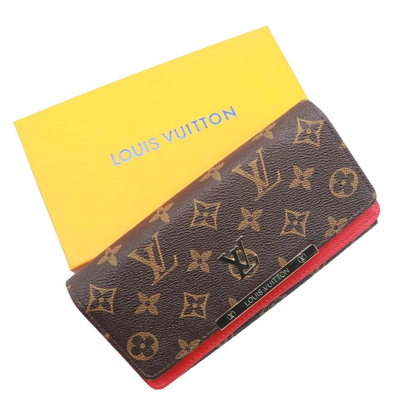 Latest L,V Wallet for Women 2015- Red