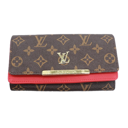 Latest L,V Wallet for Women 2015- Red