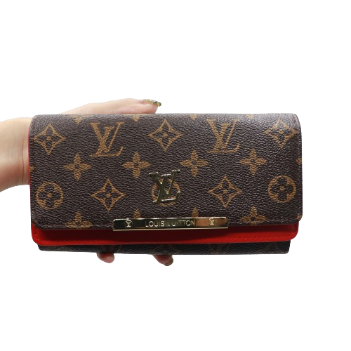 Latest LV Wallet for Women 2015- Red
