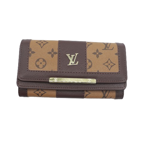 Latest L,V Wallet for Women 2015-6 Coffee