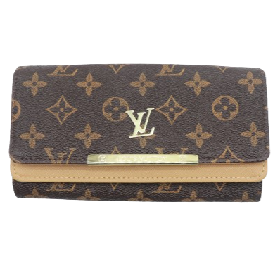 Latest LV Wallet for Women 2015-Apricot