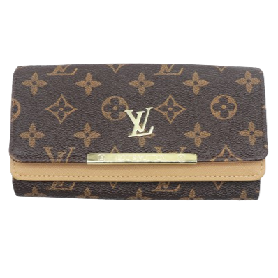 Latest L,V Wallet for Women 2015-Apricot