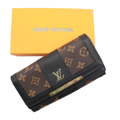 Latest L,V Wallet for Women 2015-6 Black