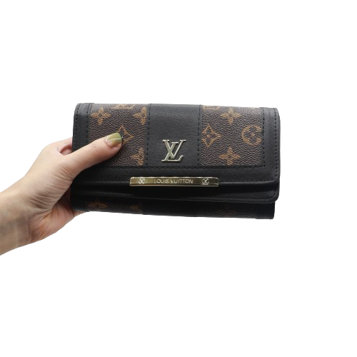 Latest L,V Wallet for Women 2015-6 Black