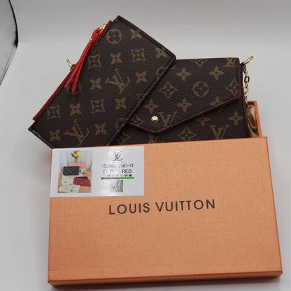 L,V Monogram Canvas Sling Bag LV16