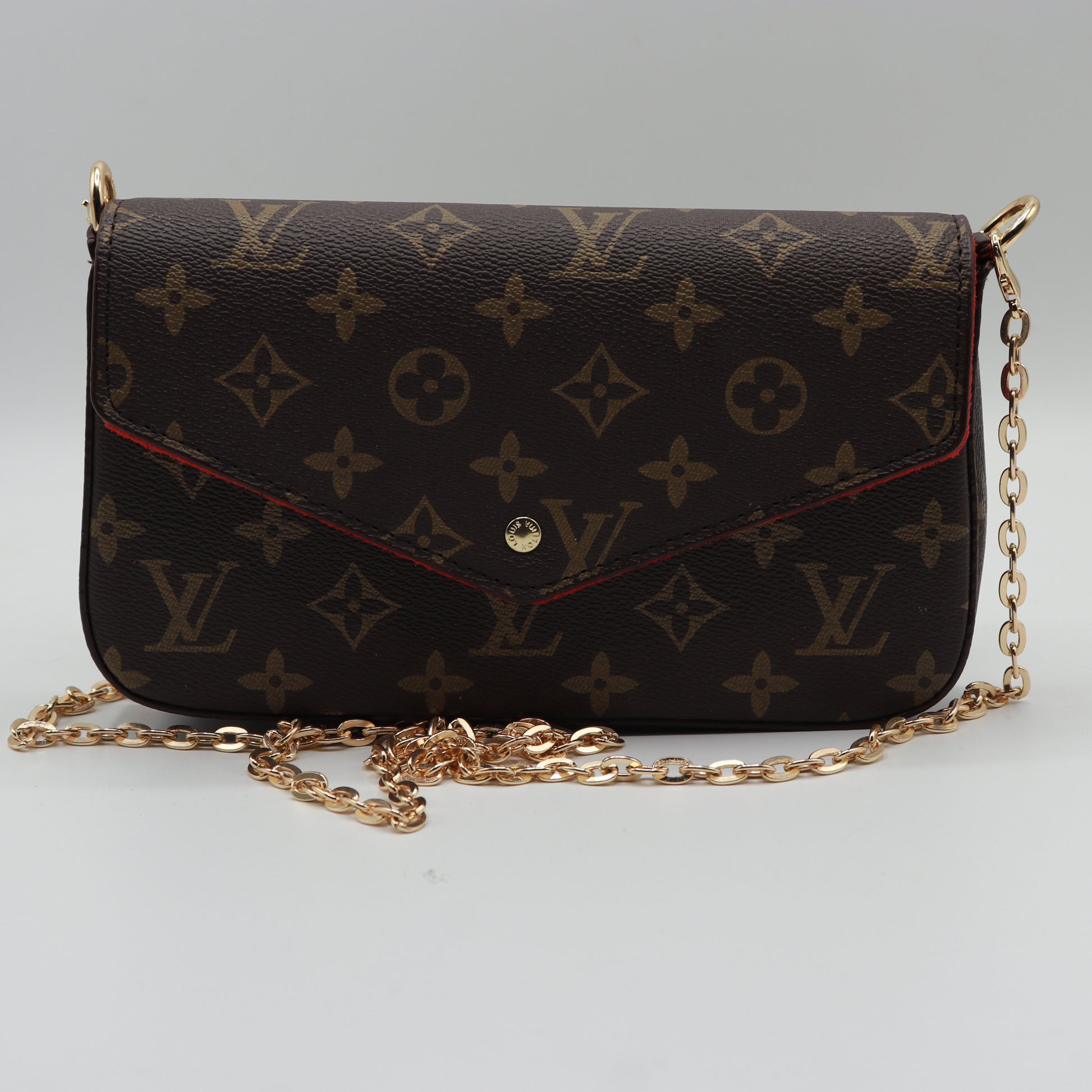 L,V Monogram Canvas Sling Bag LV16