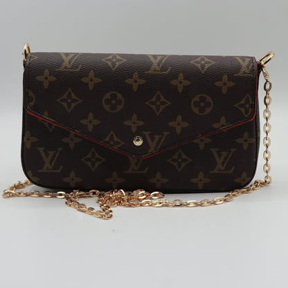 L,V Monogram Canvas Sling Bag LV16