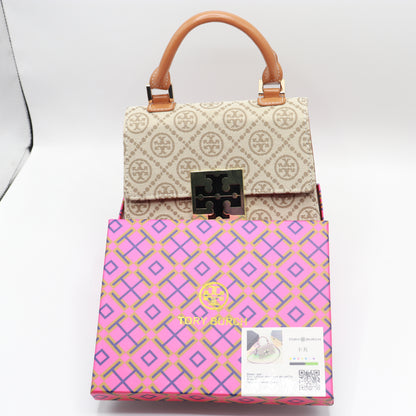 To.ry Bur.ch T Monogram Mini Jacquard Handbag TB07