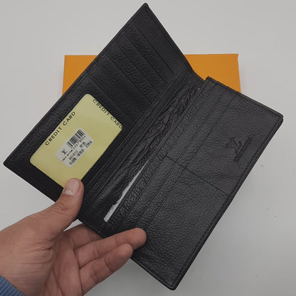 Classic Bi-Fold L,V Wallet With Box 60181c